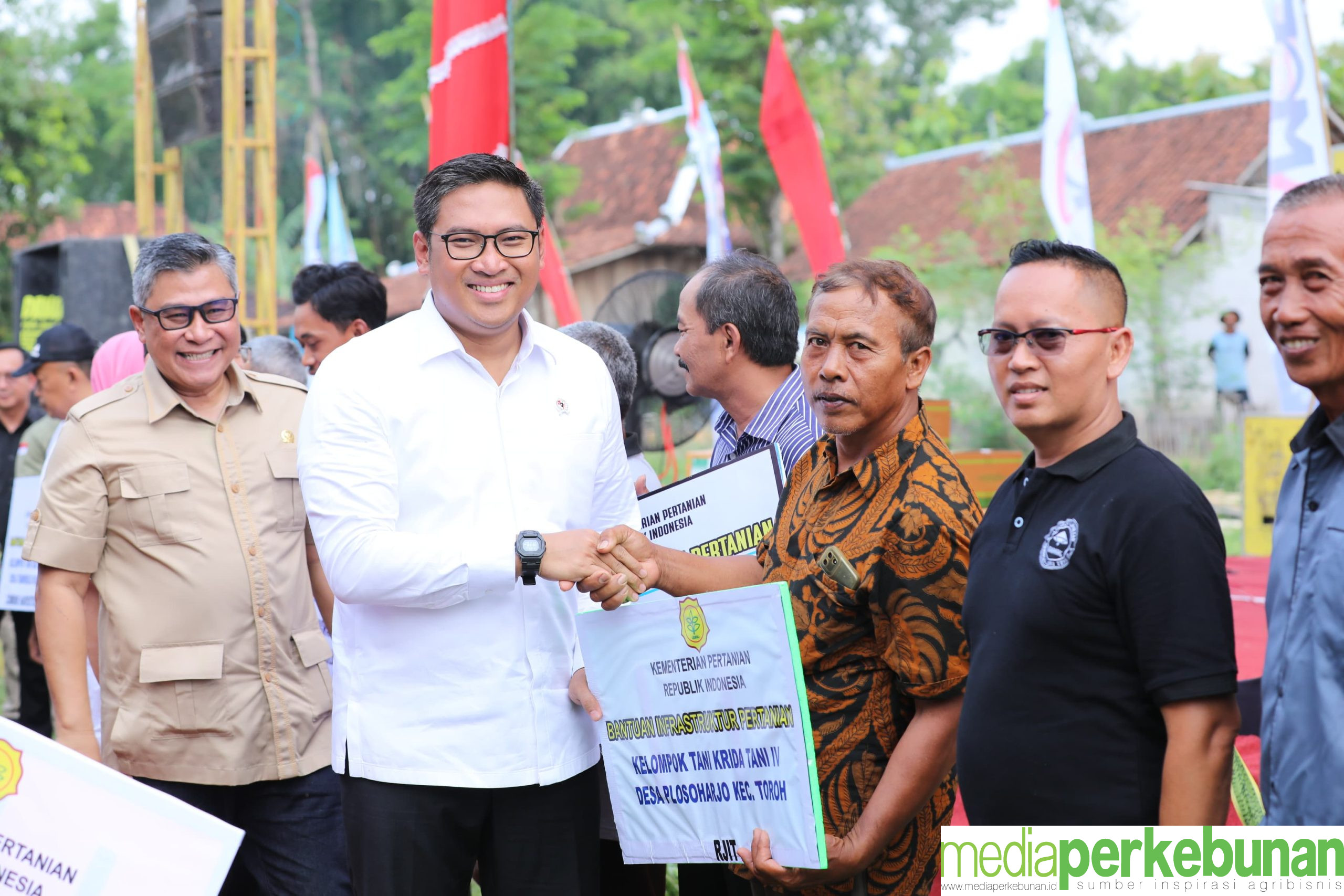 Wamentan Sudaryono Dorong Kabupaten Grobogan Juara Lumbung Pangan Indonesia