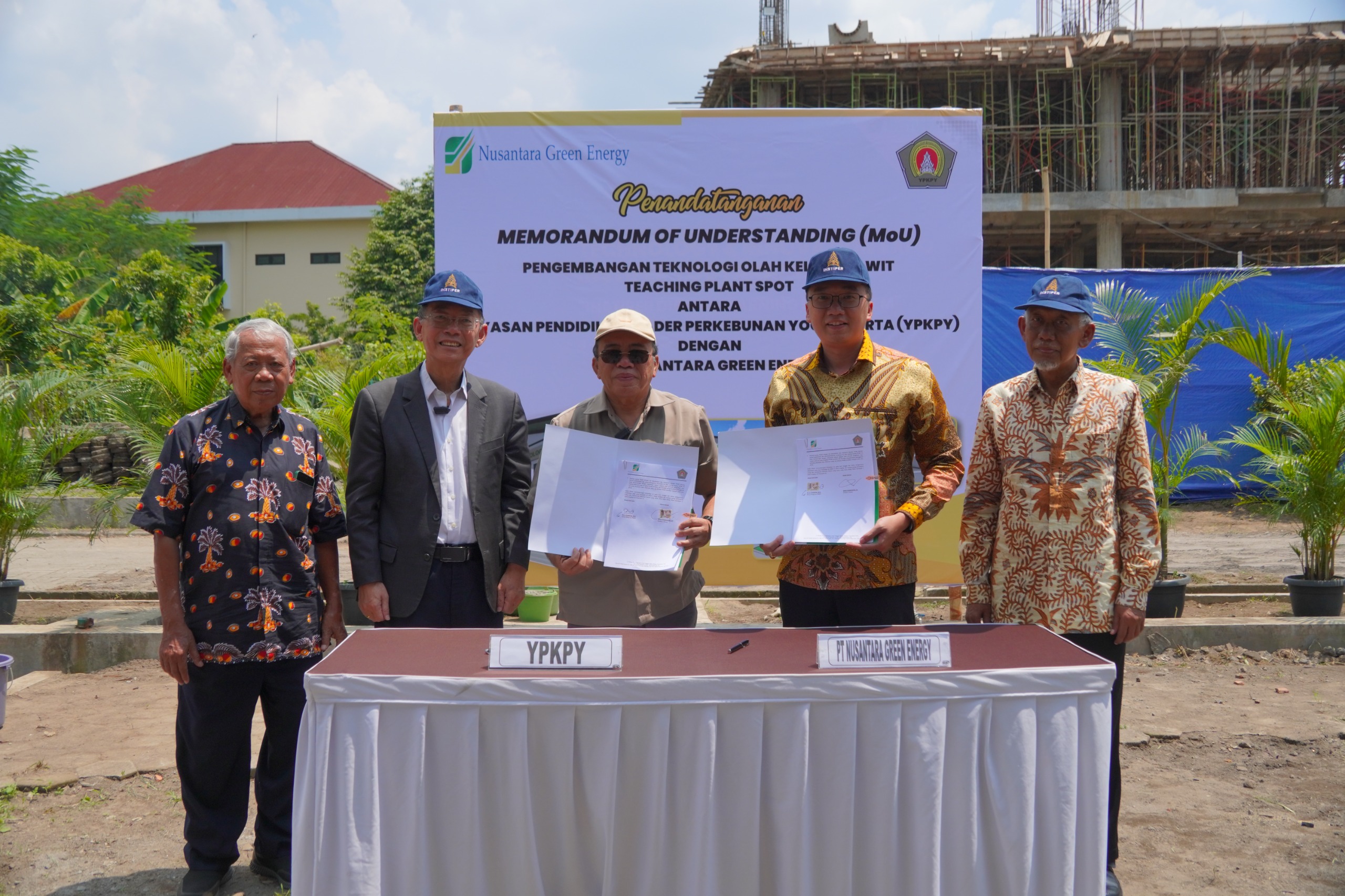 YPKPY Lakukan Penandatanganan MoU dan Groundbreaking Pembangunan Pabrik Kelapa Sawit Teknologi SPOT
