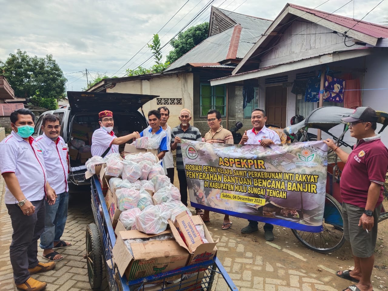 ASPEKPIR KALSEL BANTU KORBAN BANJIR