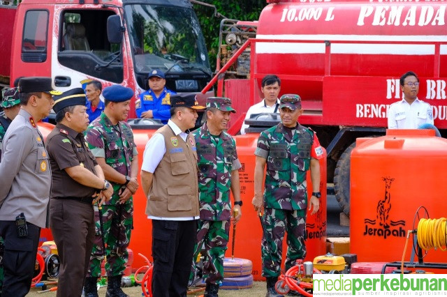 Wilmar Dukung Pemprov Sumsel Kendalikan Karhutla