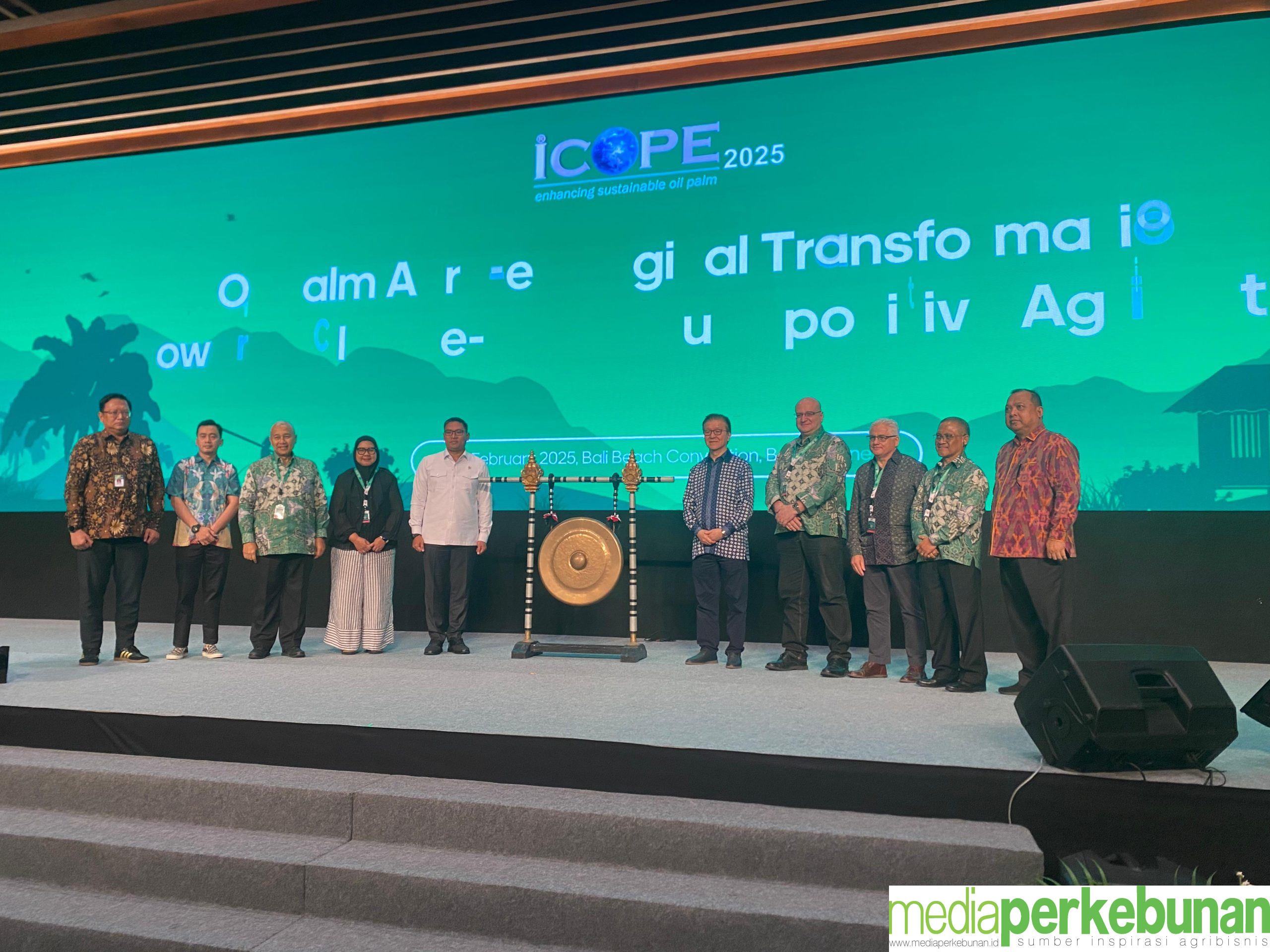 7th ICOPE 2025, Wamentan Tekankan Intensifikasi Sawit