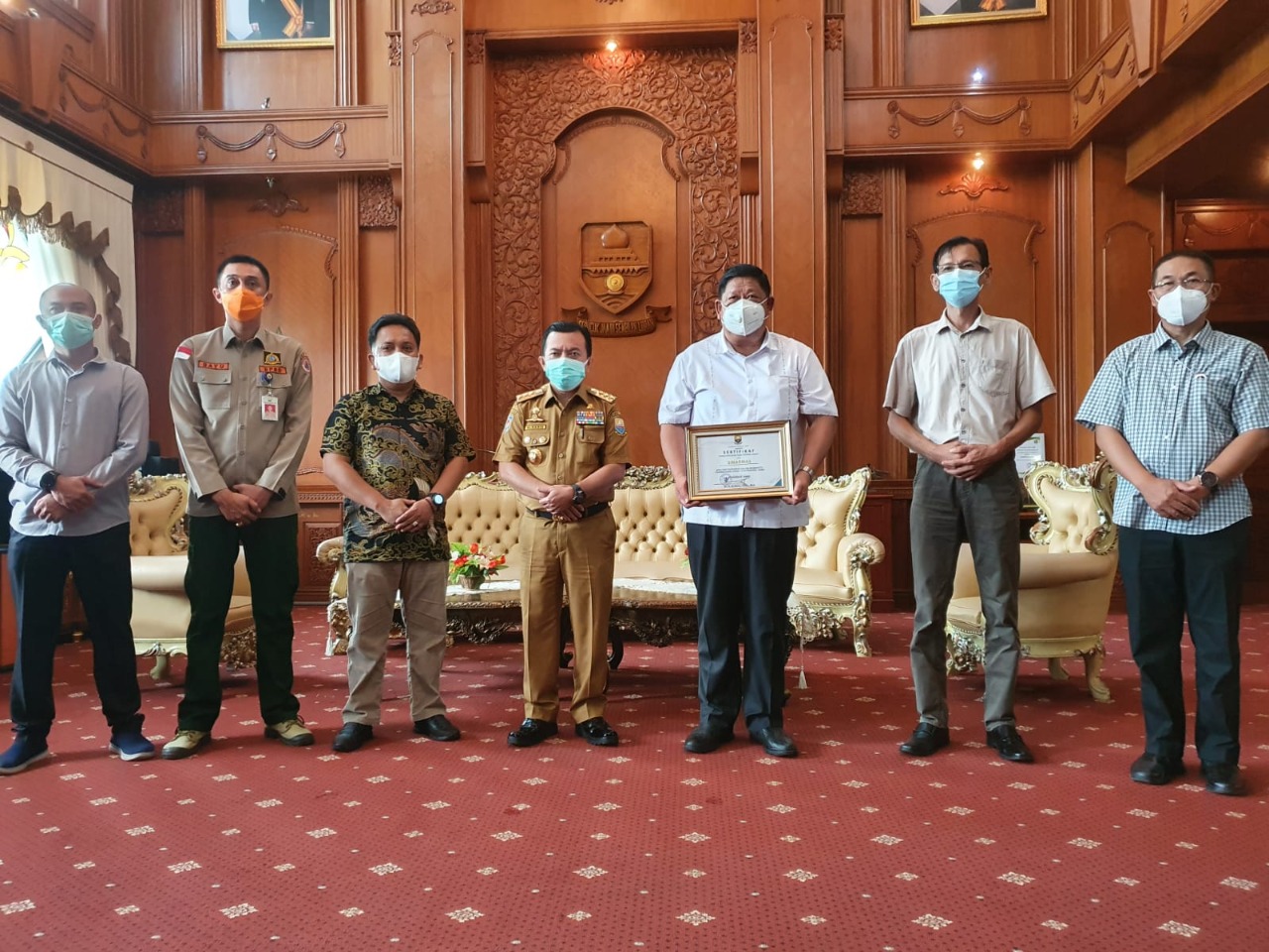 Sinar Mas Donasikan Oksigen Bagi Masyarakat Jambi