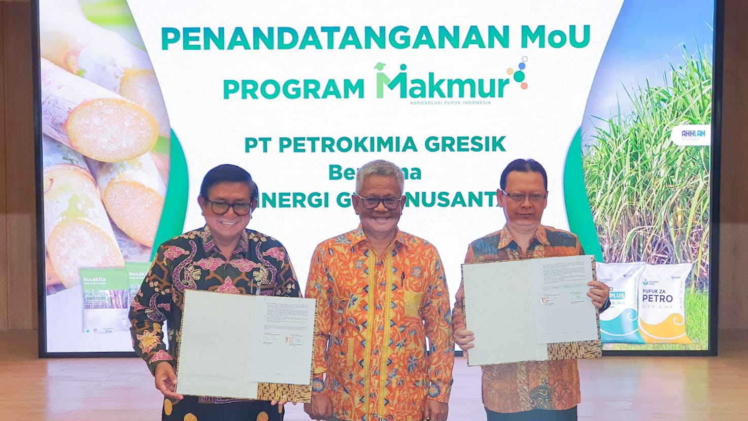 Program Makmur Membantu Pemenuhan Pupuk untuk Petani Tebu