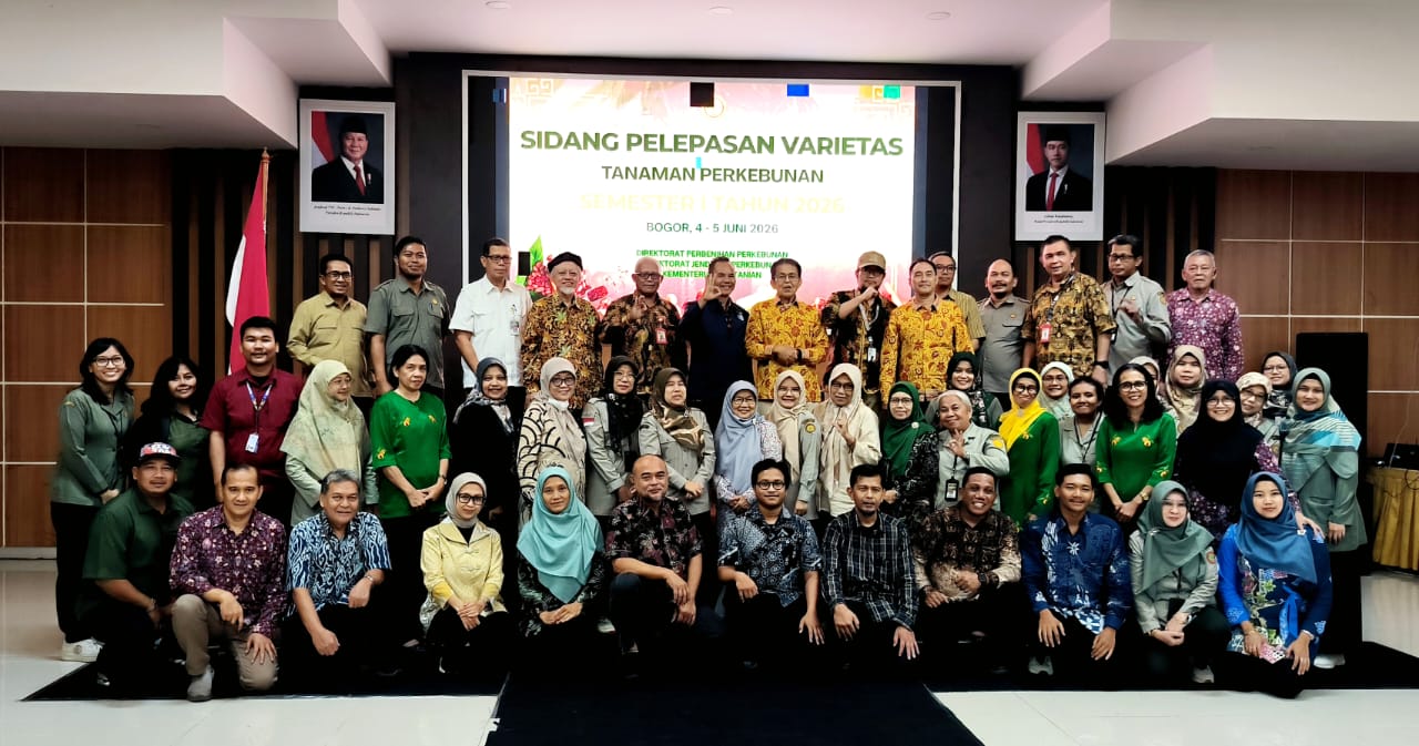 DITJEBUN LEPAS VARIETAS BARU AREN, TEBU DAN CENGKEH