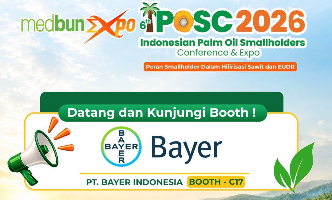 Hadir di IPOSC 2026, Bayer Indonesia Tawarkan Solusi Perlindungan Tanaman Sawit