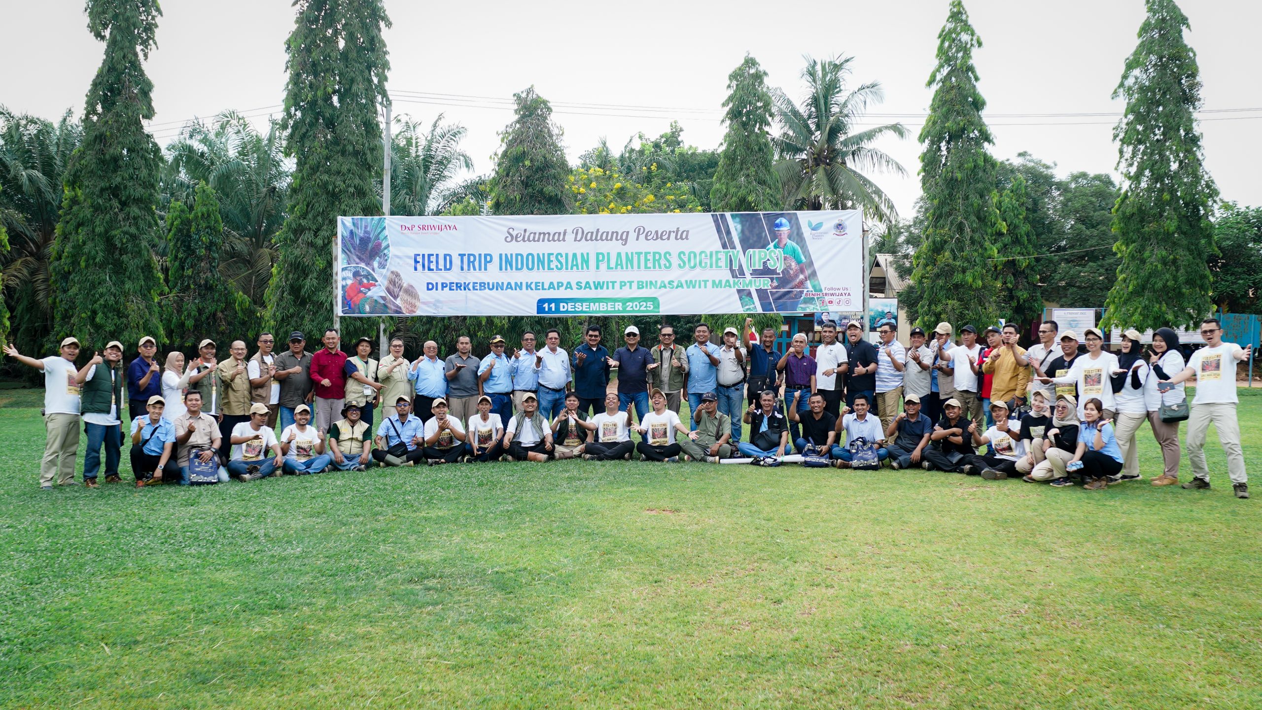 IPS Ajak Planters Dalami Kunci Produktivitas Sawit Lewat Field Trip ke Kebun Riset PT Sampoerna Agro