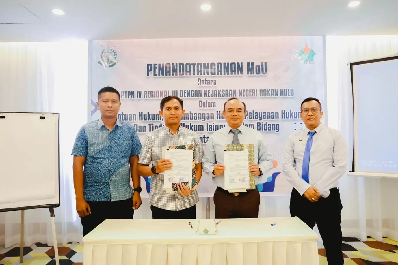 Jaga Aset, PalmCo Regional III Jalin MoU dengan Kejari Rohil