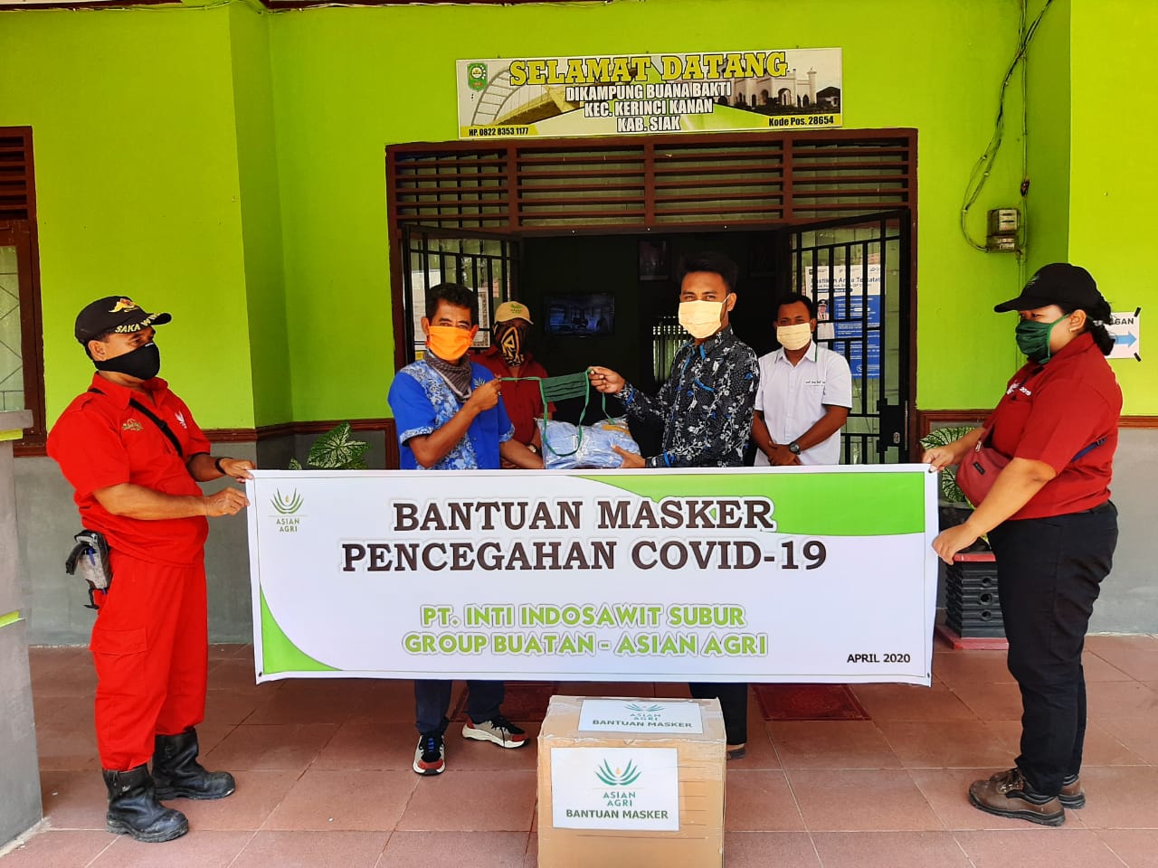 Asian Agri Bantu Masyarakat Desa Cegah Pandemi Covid-19