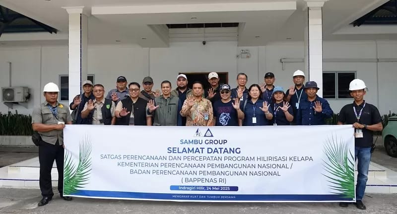 Kunjungi Kabupaten Inhil, Bappenas dan PMDN Perkebunan Kelapa Bicarakan Program Hilirisasi