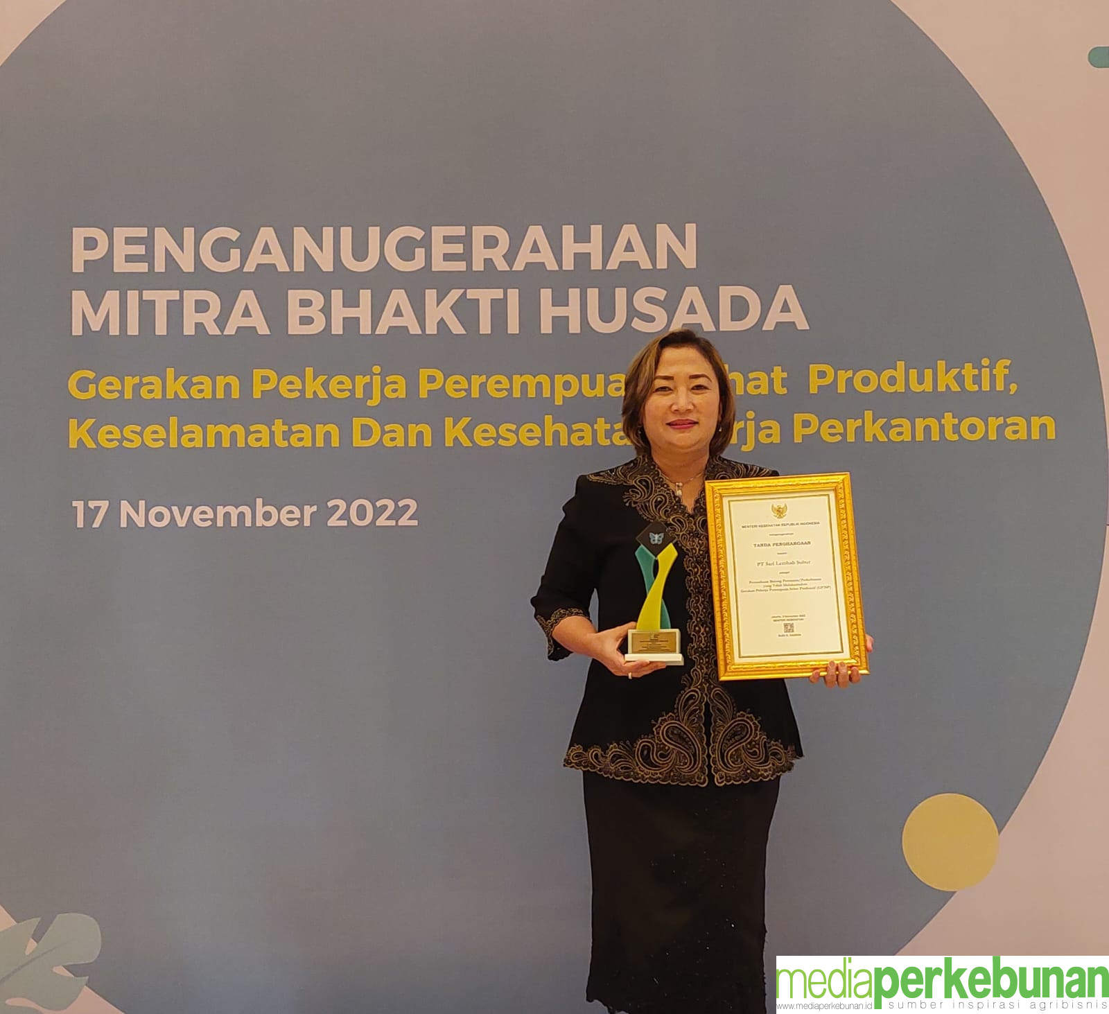 Anak Usaha Astro Agro Raih Penghargaan dari Kemenkes