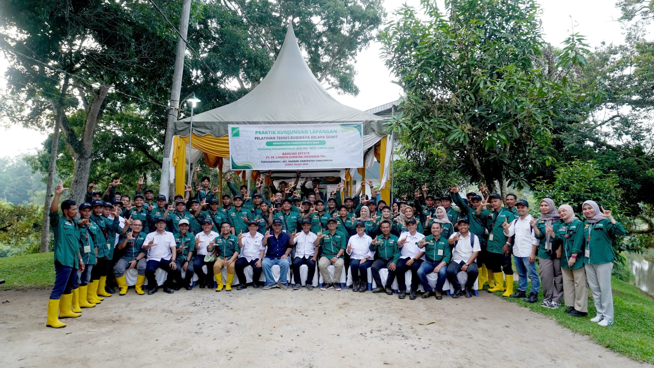 BPDP, Ditjenbun, dan Koompasia Latih Pekebun Batubara Jadi Petani Sawit Unggul mendongkrak produktifitas