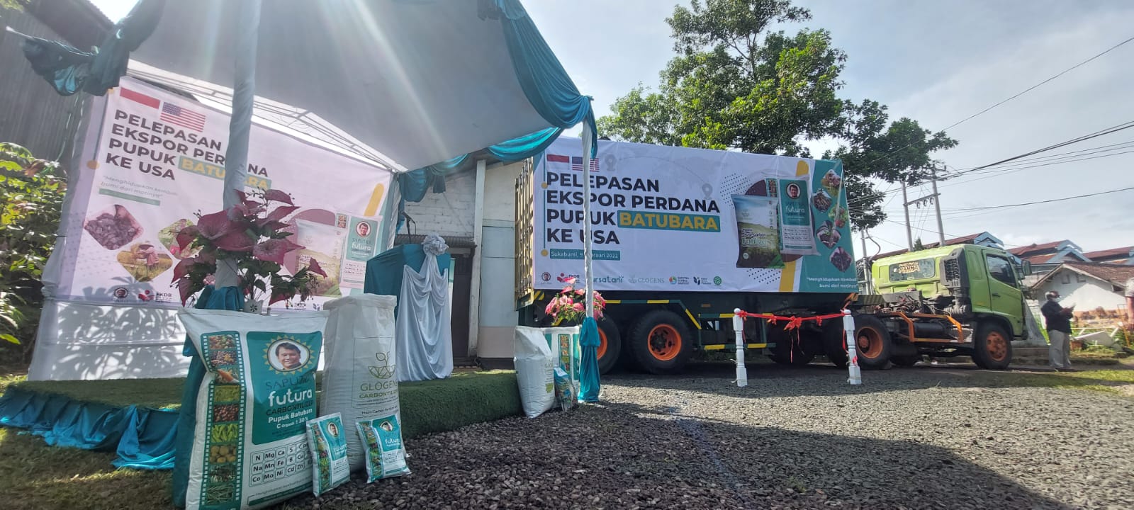 Pupuk Batubara Karya Anak Bangsa Resmi Diekspor ke AS