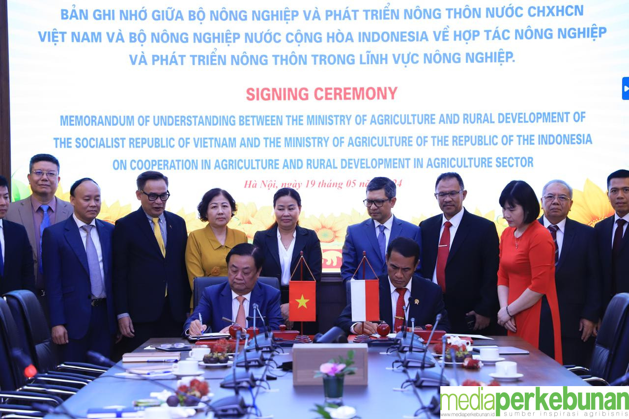 Mentan RI ke Vietnam, Siap Kerjasama Teknologi Lahan Rawa