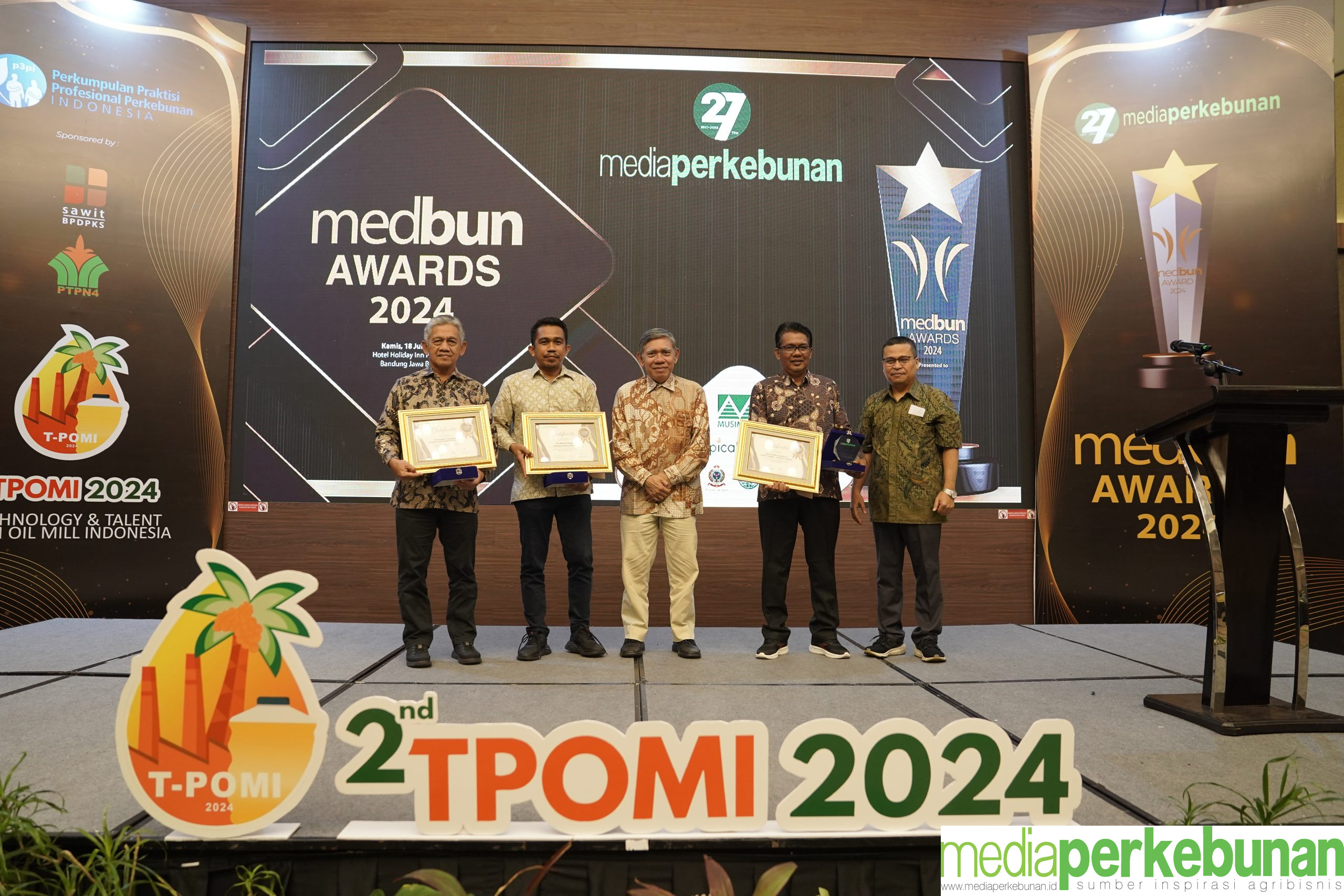 15 Pelaku Sawit Raih Medbun Award 2024