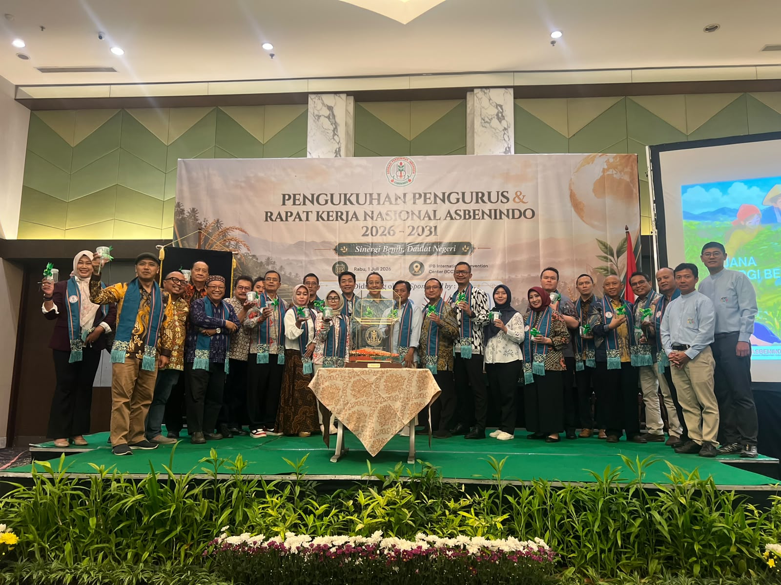 ASBENINDO Kukuhkan Pengurus 2026–2031, Perkuat Sinergi Perbenihan untuk Dukung Kemandirian Pangan