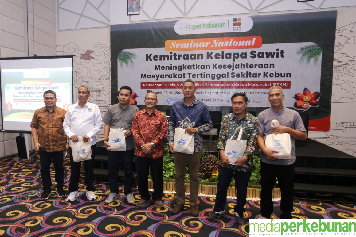 SEMINAR KEMITRAAN MEDIA PERKEBUNAN – BPDPKS, WILMAR BAGIKAN KECAMBAH KE PETANI