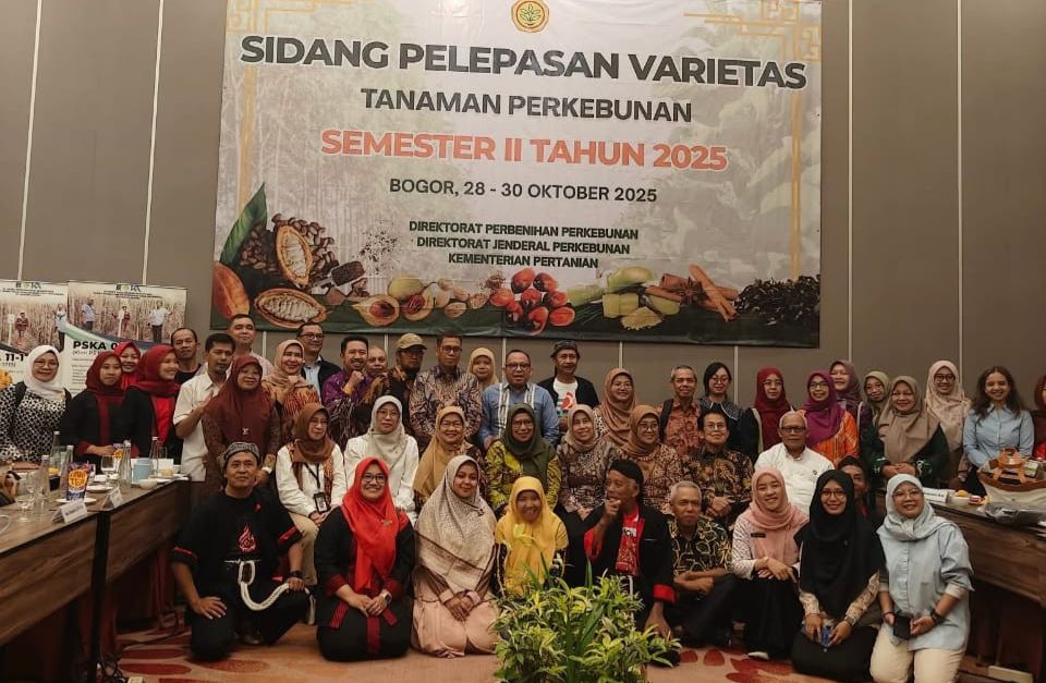 PVT Ditjenbun Setuju Lepas Varietas Baru Sawit, Tebu, Karet, dan Tembakau