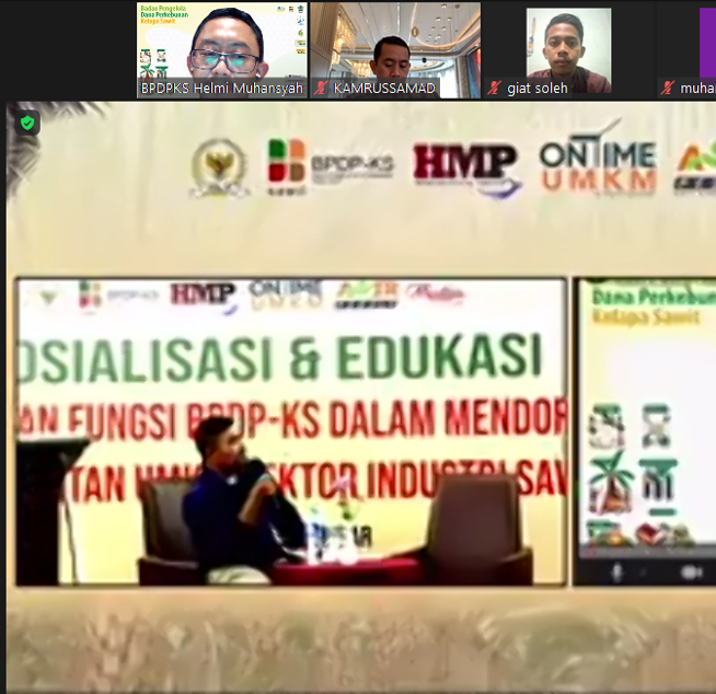 BPDPKS dan  Komisi XI DPR  sosialisasikan  UKMK Sawit