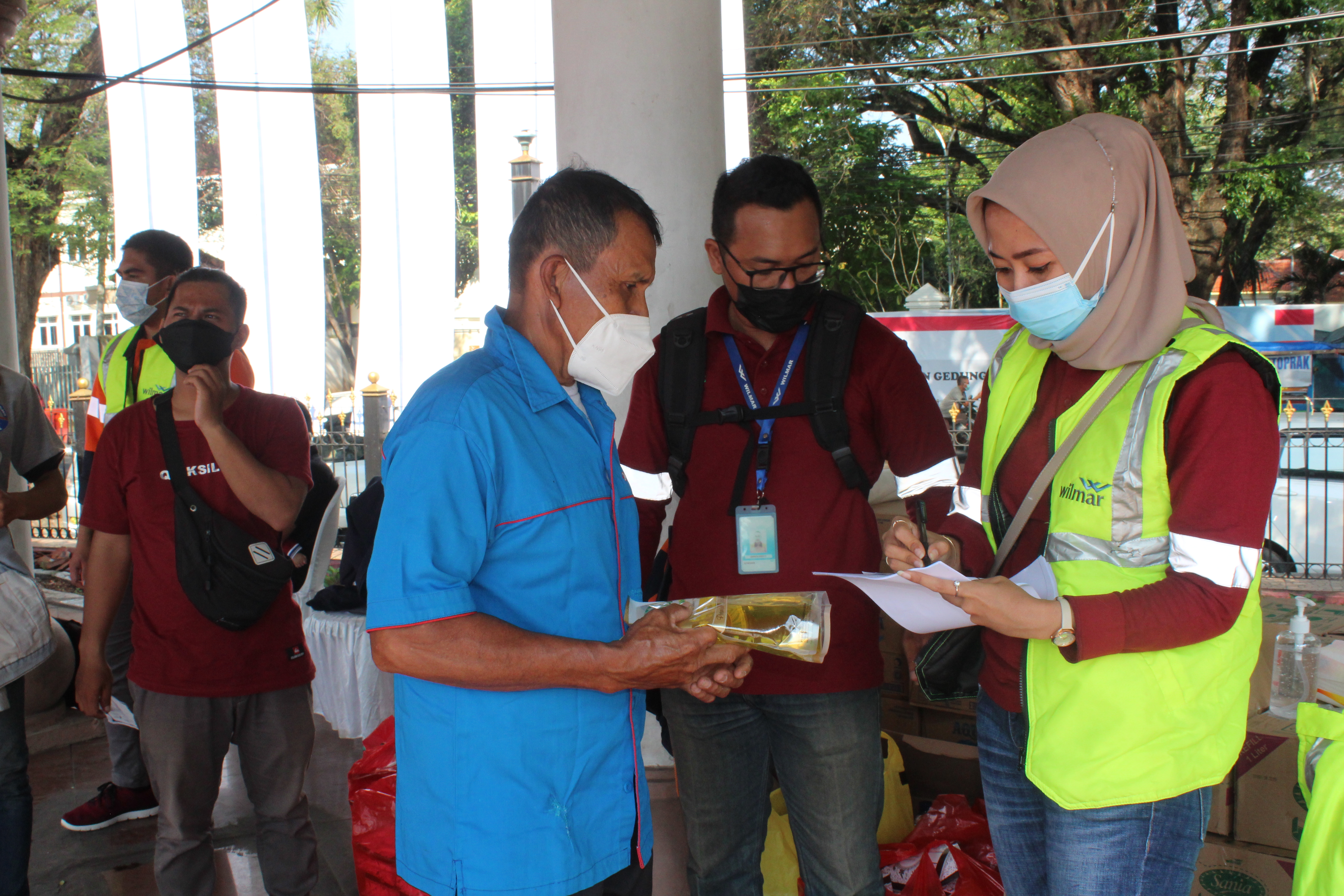 Wilmar Gandeng Polda Banten Gelar Vaksinasi untuk Masyarakat