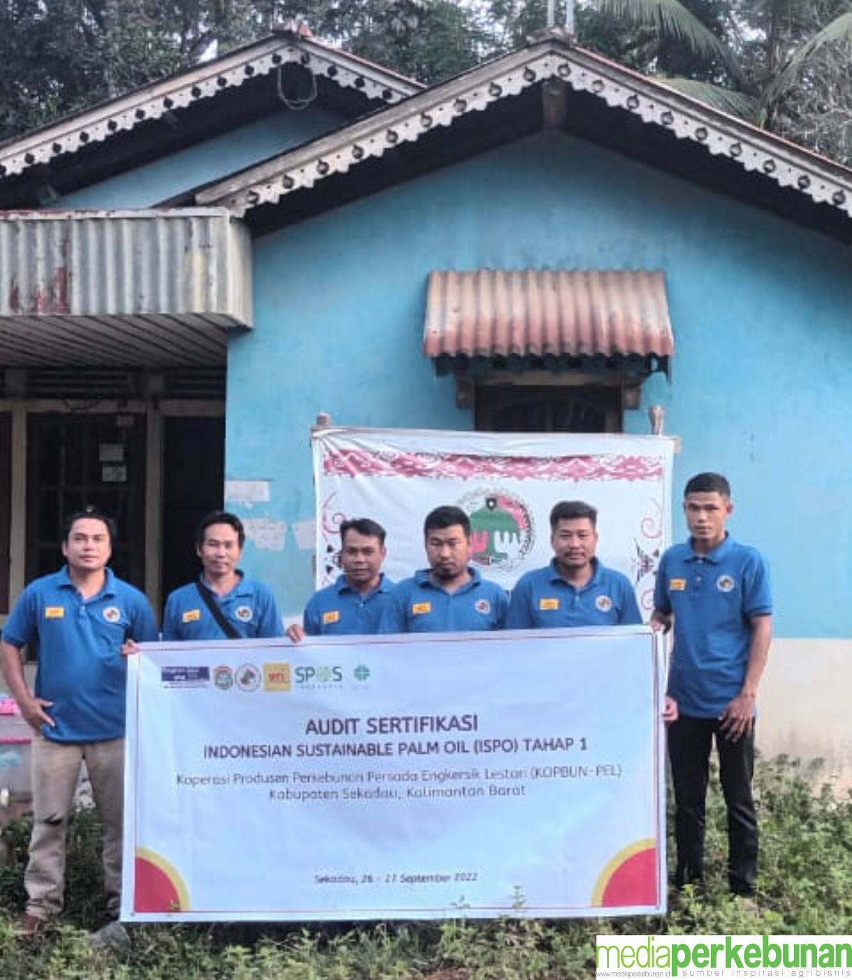 PETANI SAWIT SWADAYA ANGGOTA SPKS KALBAR  LAKUKAN AUDIT SERTIFIKASI ISPO