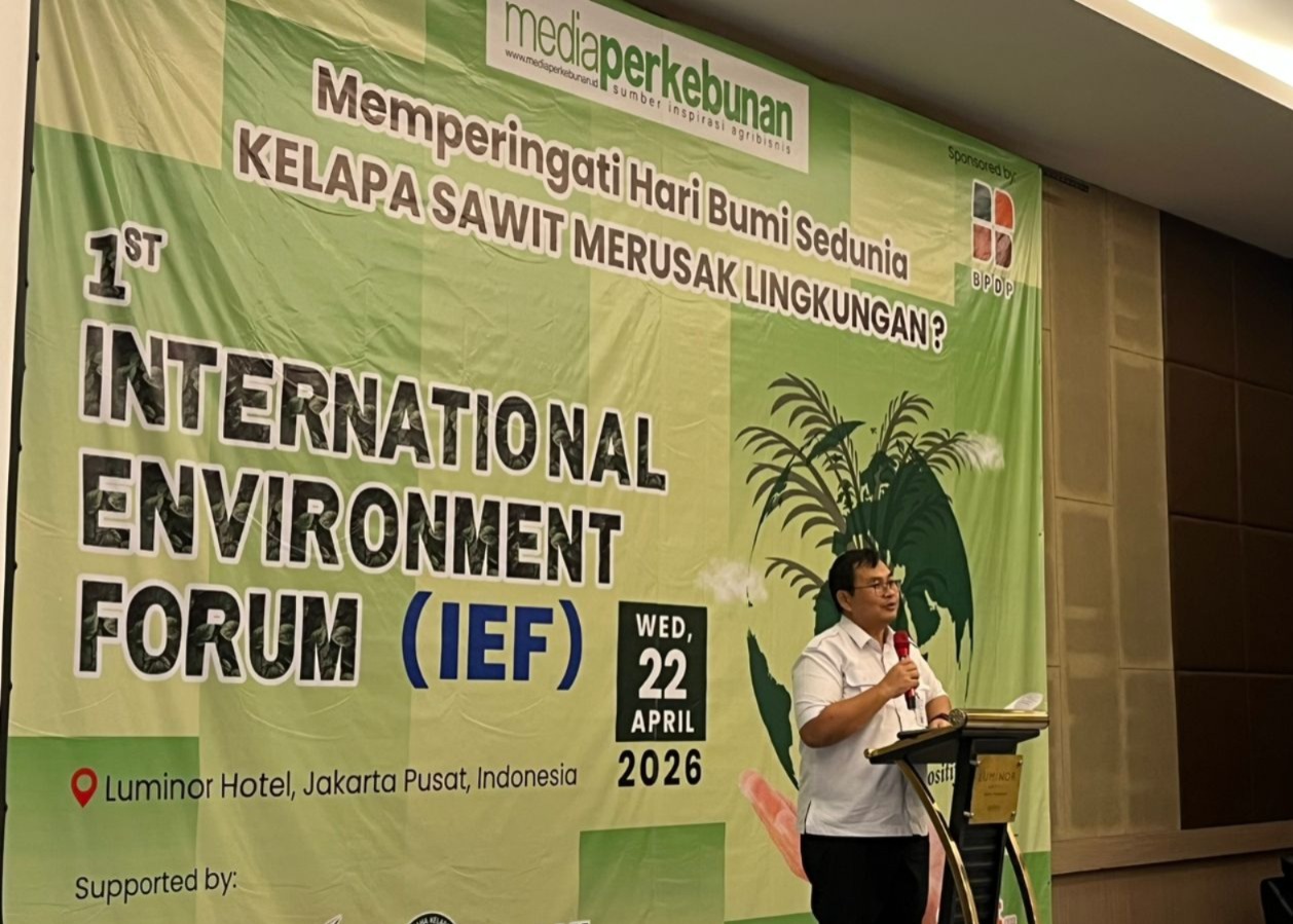 Peringati Hari Bumi Sedunia, Media Perkebunan Selenggarakan 1st International Environment Forum 2026: Sawit Merusak Lingkungan?