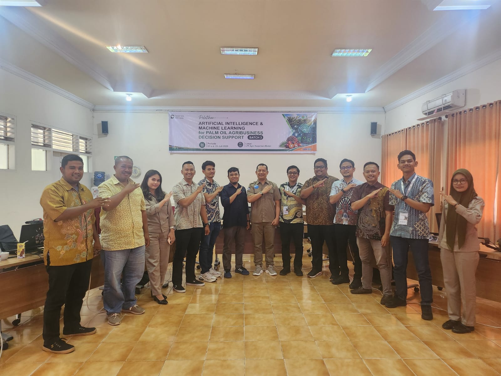 Tingkatkan Efisiensi PALMCO, PT LAT Trisakti dan LPP Agro Gelar Pelatihan AI & ML Agribisnis Batch-3