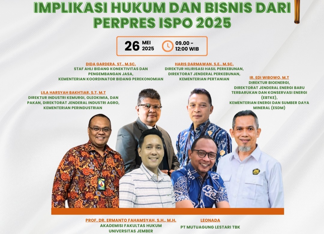 Pemerintah Kembangkan Sistim Informasi Tracebility ISPO Hulu Hilir