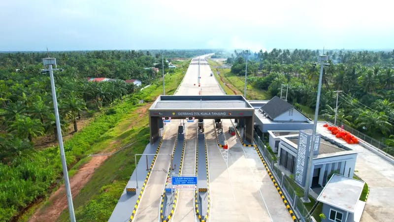Ruas Tol KUTEPAT Permudah, Distribusi Sawit ke Pelabuhan Kuala Tanjung dan KEI Sei Mangkei