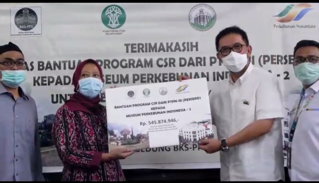 Holding Perkebunan Serahkan Rp 545 juta Buat Musperin II