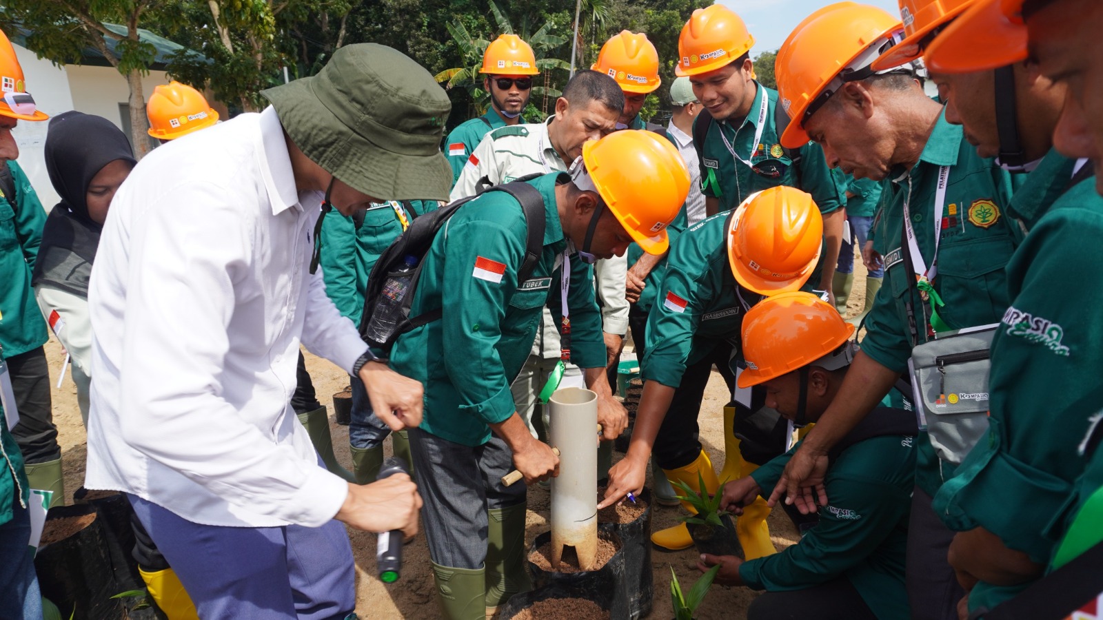 Dari Ruang Kelas ke Kebun, Pekebun Aceh Singkil Praktik Langsung Budidaya Sawit yang Tepat dalam program SDM PKS BPDP