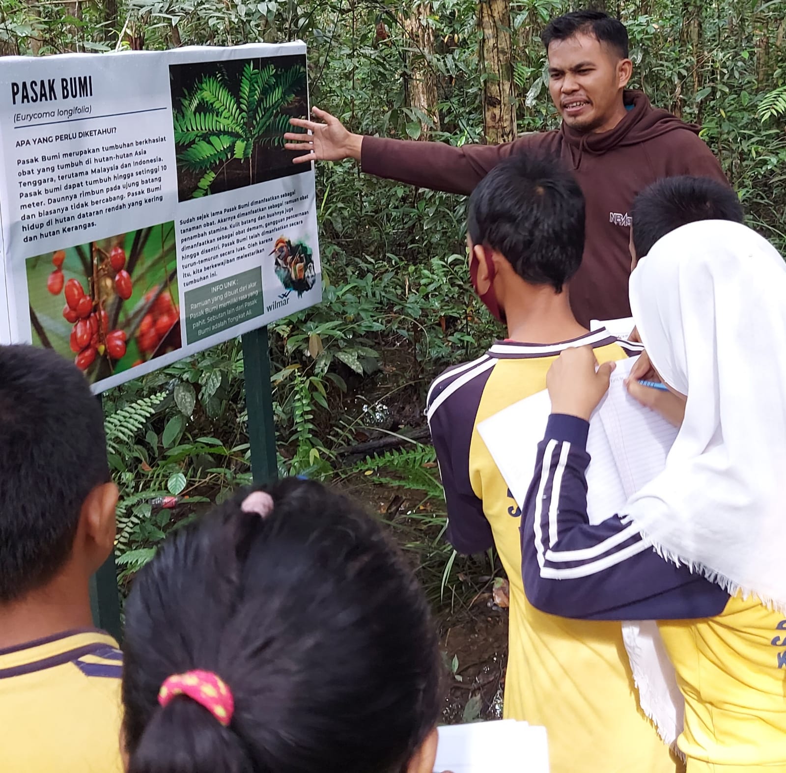 Di Kawasan Konservasi, Wilmar Operasikan Sekolah Alam