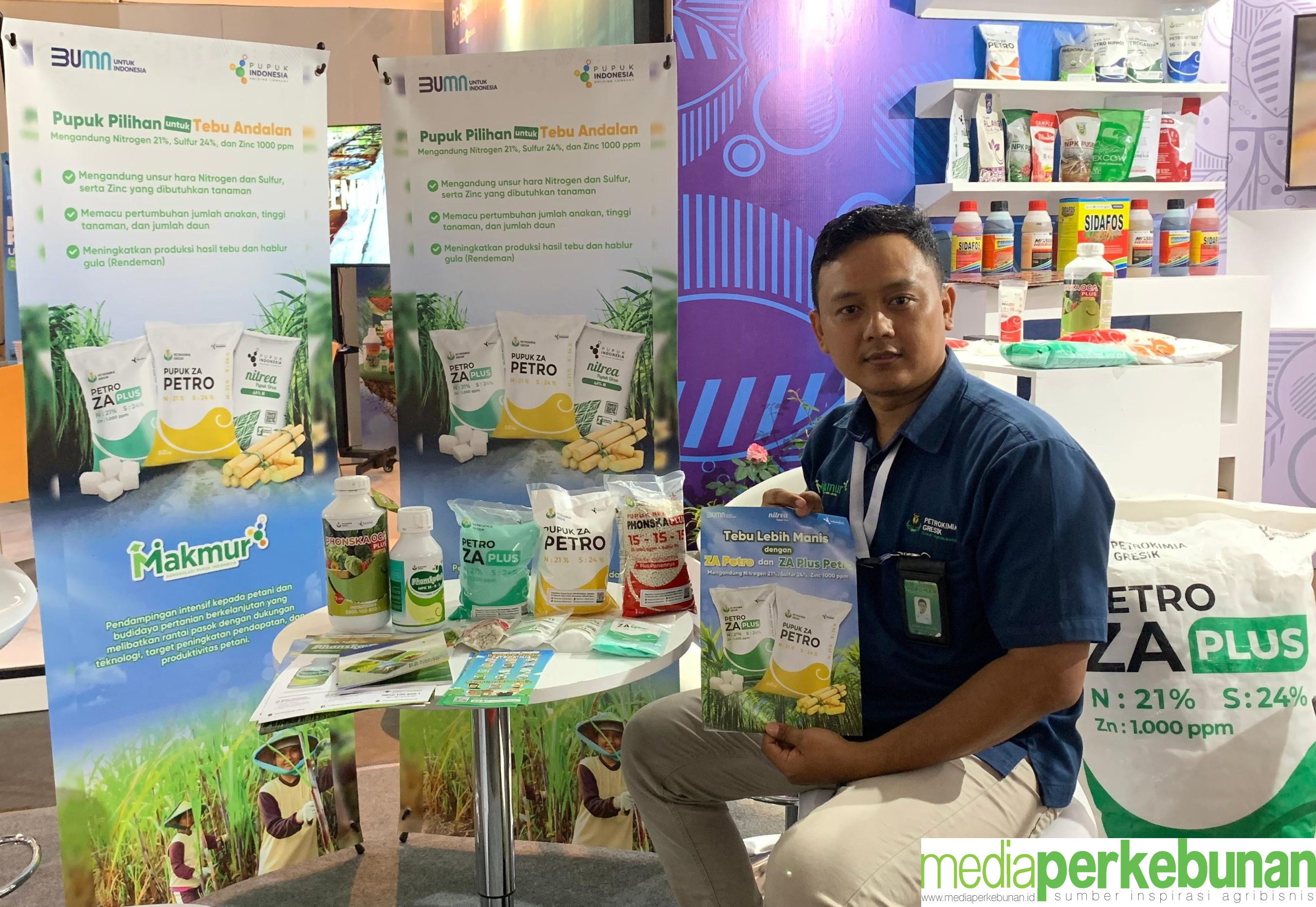Inovasi Pemupukan Presisi Petrokimia Gresik Dorong Swasembada Gula di NSS VII 2024
