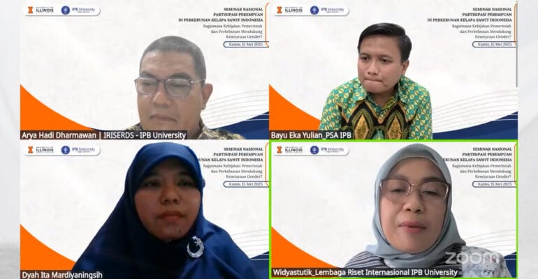 Teliti Tiga Kabupaten, Pakar IPB Soroti Ketimpangan Gender di Industri Sawit