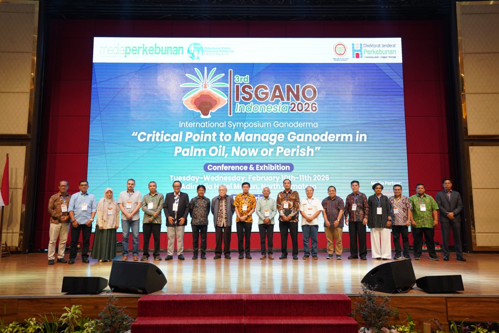 ISGANO 2026 Resmi Dibuka, Perkuat Kolaborasi Nasional Hadapi Ancaman Ganoderma pada Sawit Indonesia