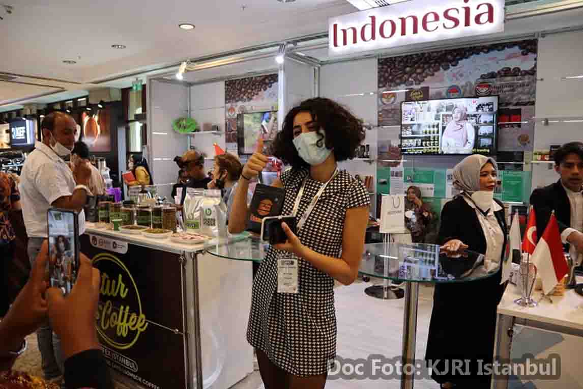 Dalam Pameran Coffex Istanbul 2021, Kopi Nusantara Jadi Perhatian
