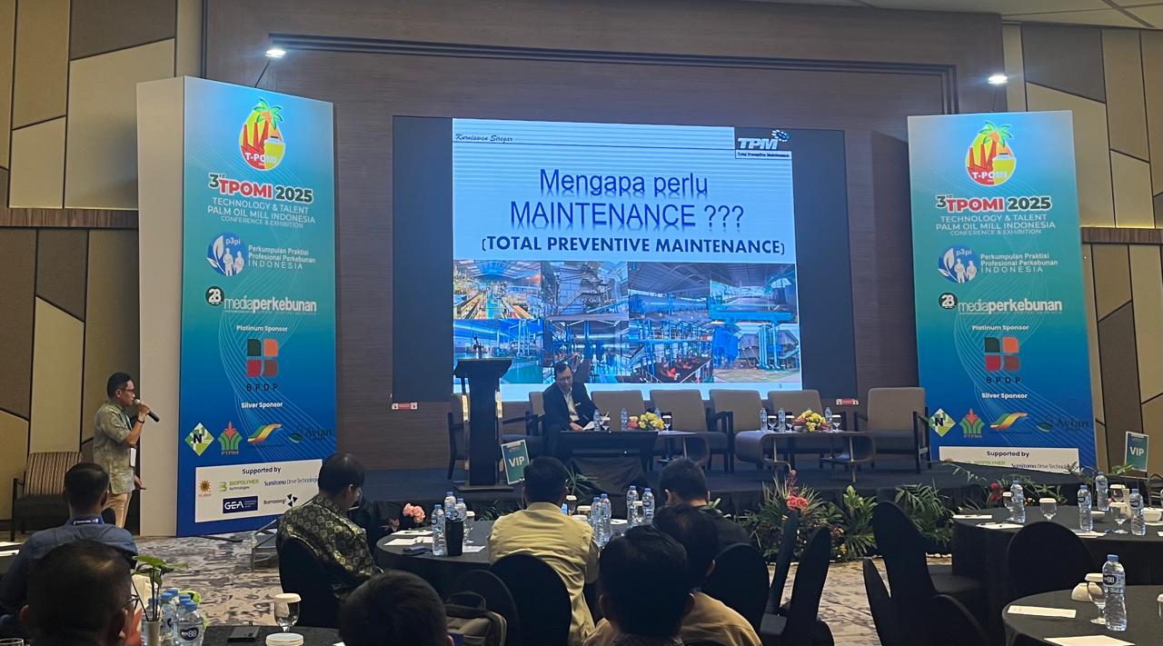 Total Preventive Maintenance di Pabrik Sawit Dorong Efisiensi dan Keandalan Produksi