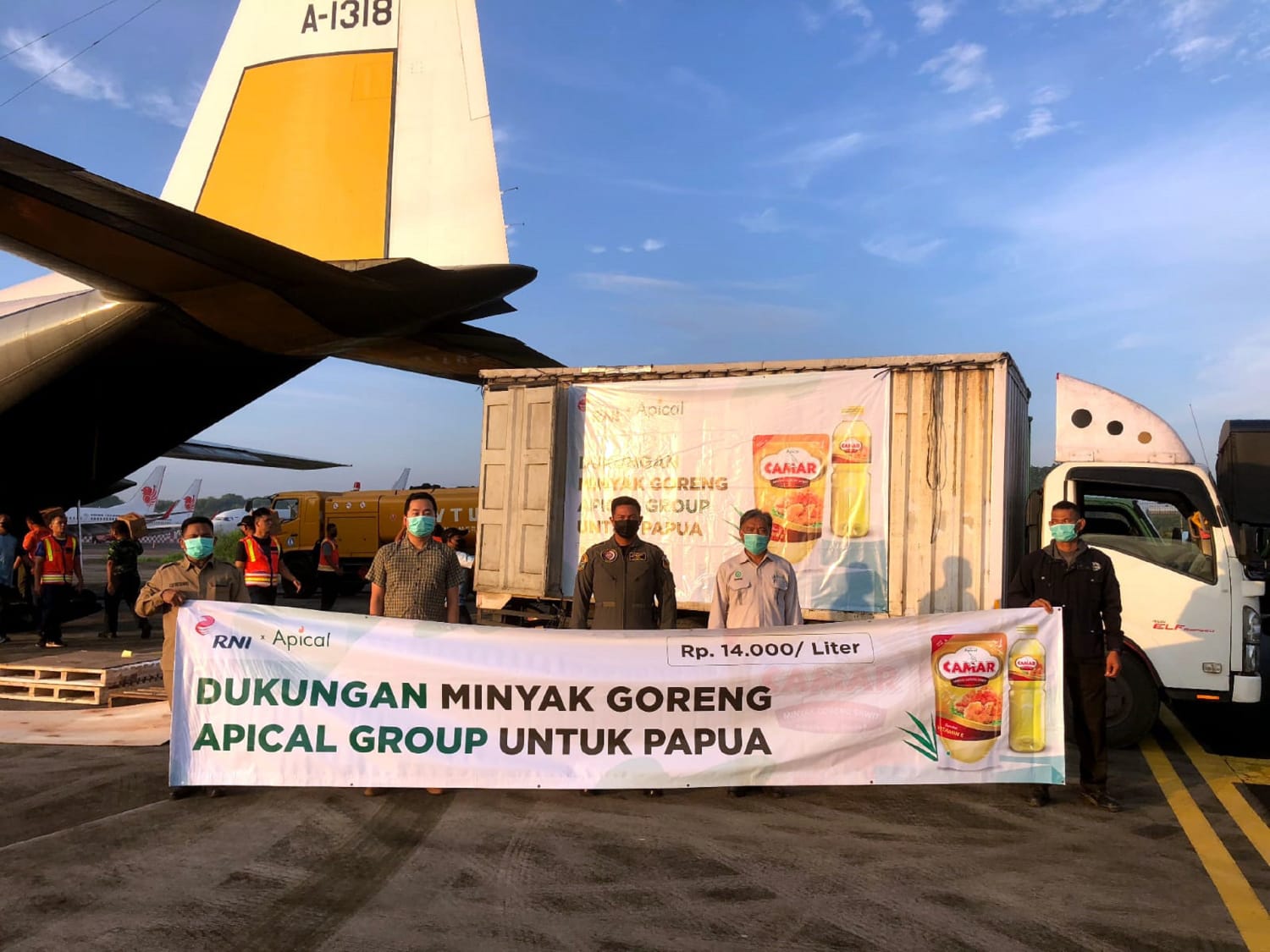Apical Group Gandeng RNI Perkuat Pasokan Minyak Goreng di Papua