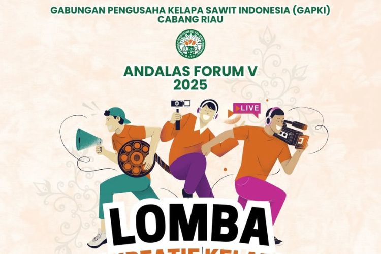 GAPKI Riau Gelar Lomba Konten Kreatif Kelapa Sawit Tingkat Nasional 2025