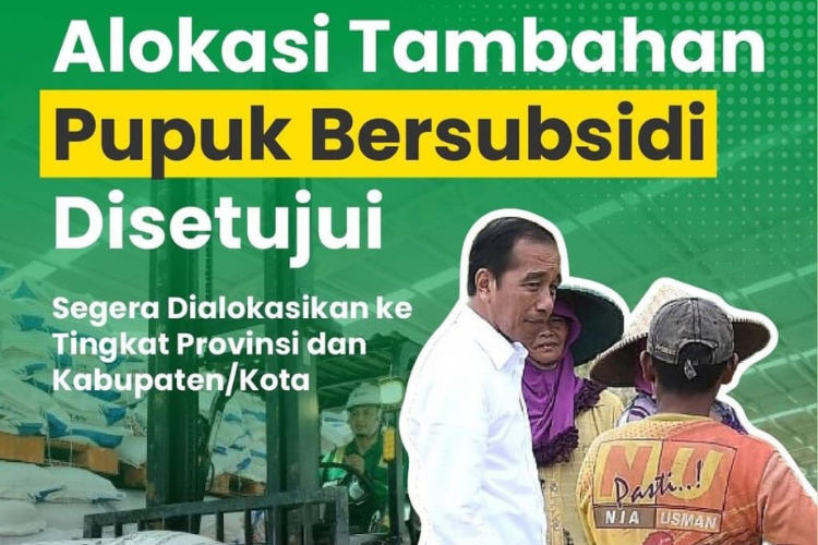 Alokasi Tambahan Pupuk Bersubsidi Disetujui