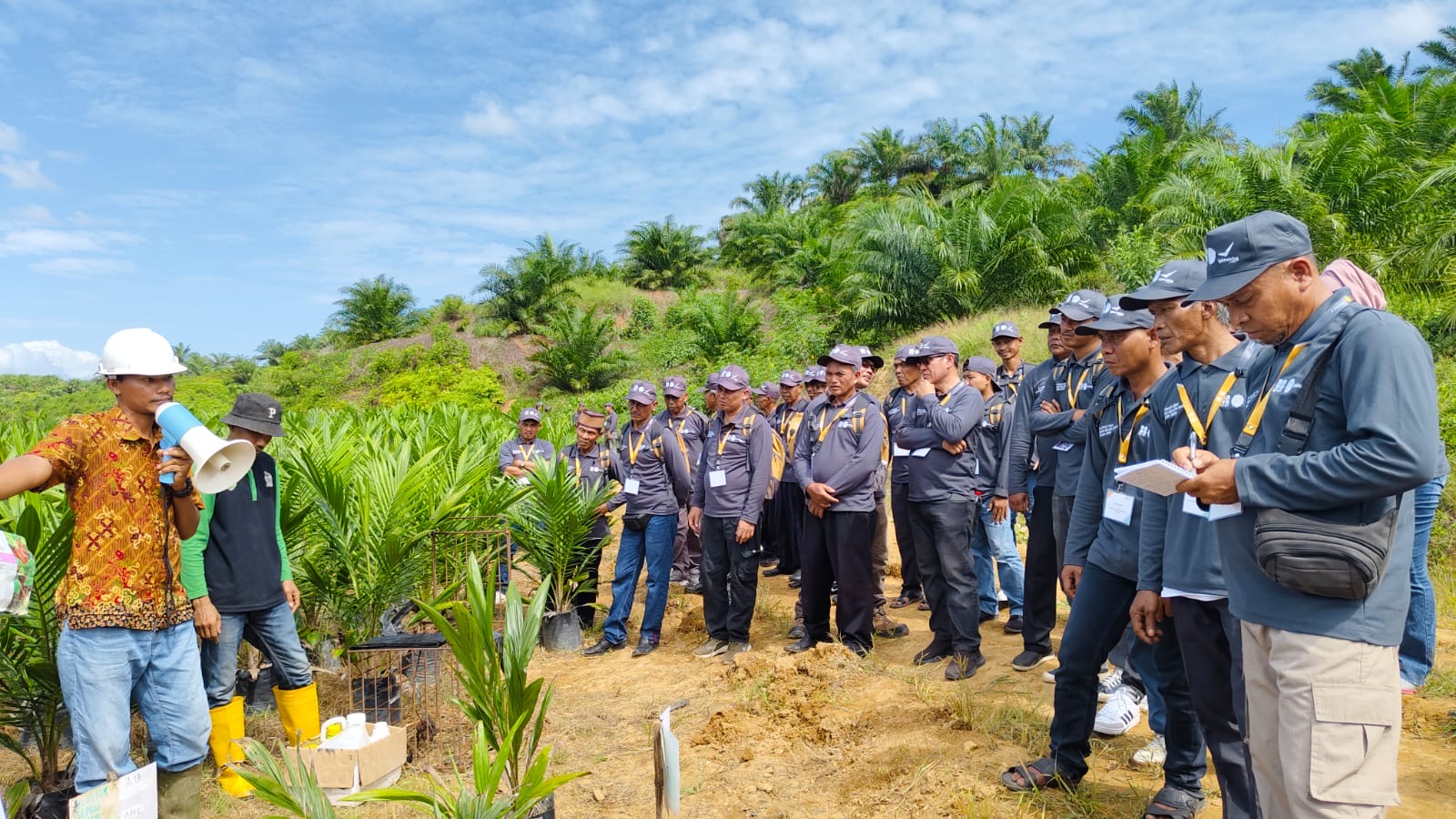 Selain Teori, Petani Sawit di Aceh Serap Ilmu di Lapangan