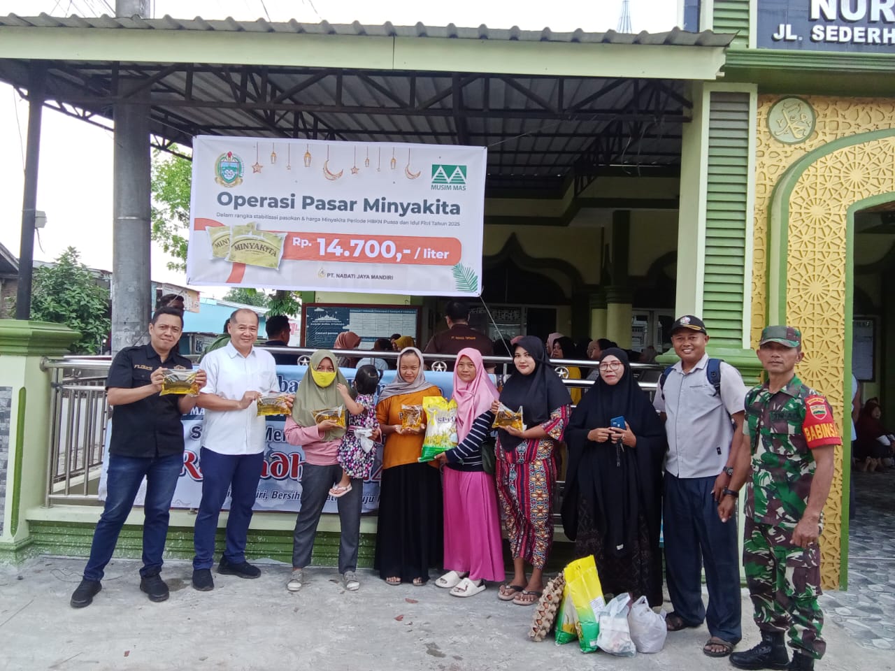 Kolaborasi dengan Pemprov Sumut, Musim Mas Gelar Operasi Pasar di Bulan Ramadhan 1446 H