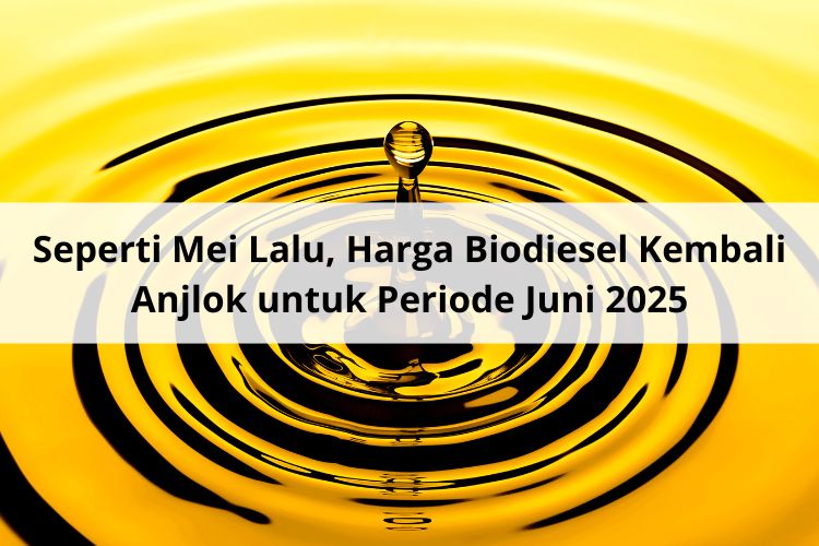 Seperti Mei Lalu, Harga Biodiesel Kembali Anjlok untuk Periode Juni 2025