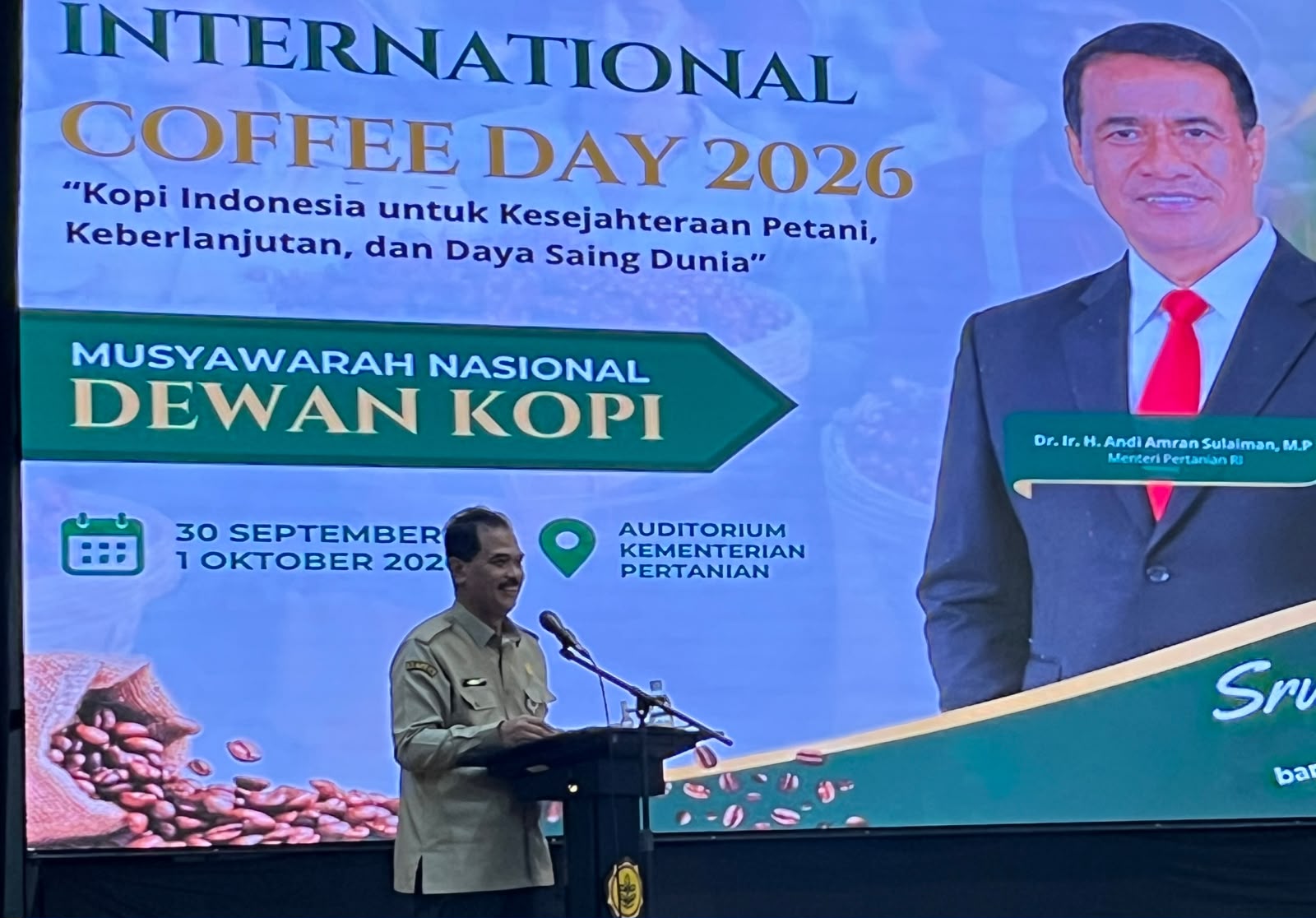International Coffee Day 2026, Kementan Siapkan Pengembangan 99.500 Hektare Kopi untuk Perkuat Hilirisasi