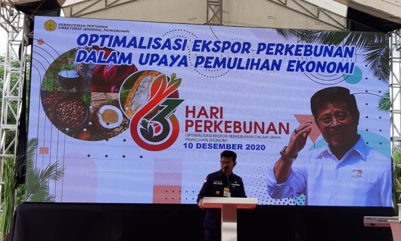 MENTAN : PERTANIAN AKSELARASI EKONOMI NASIONAL, PERKEBUNAN PENOPANG UTAMANYA