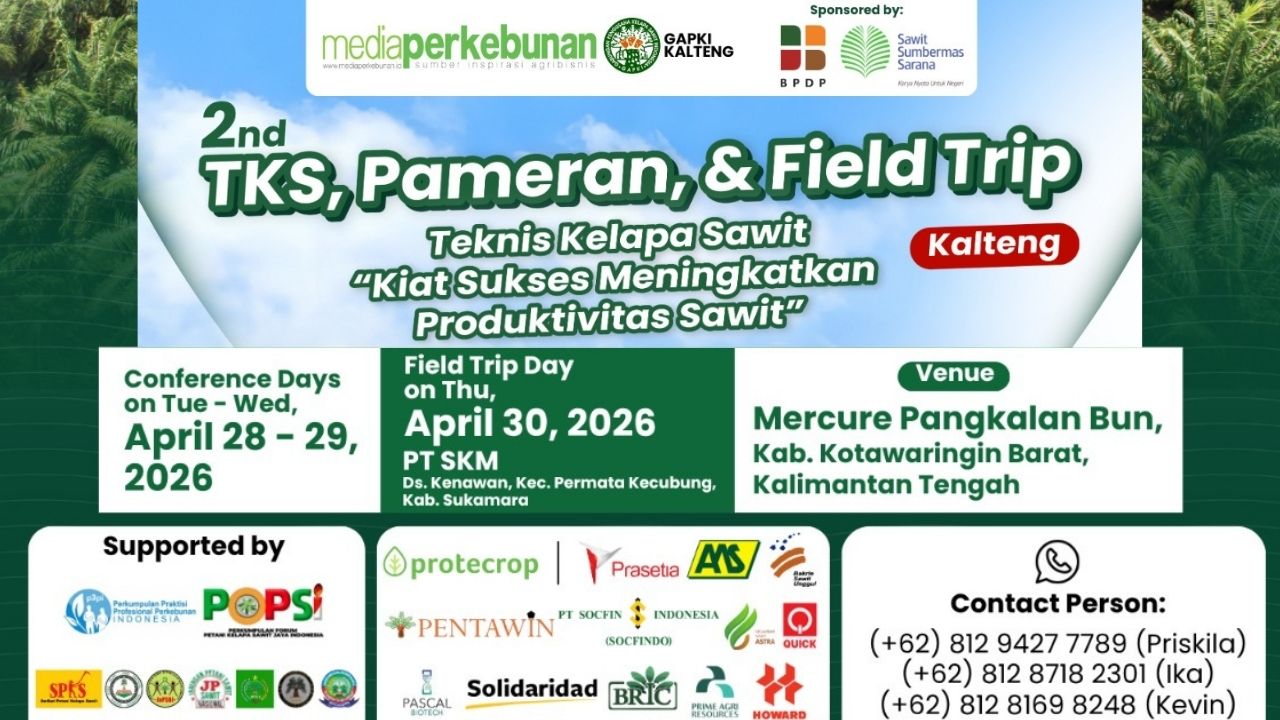 TKS 2026 Hadir sebagai Solusi Peningkatan Produktivitas Sawit Nasional