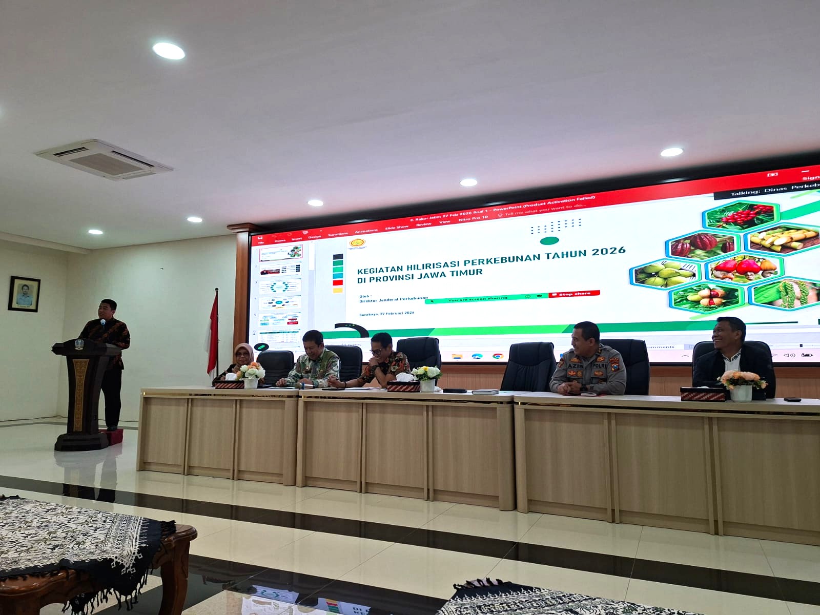 Perkuat Sinergi Lintas Sektor, Kementan Dorong Percepatan Hilirisasi Perkebunan di Jawa Timur