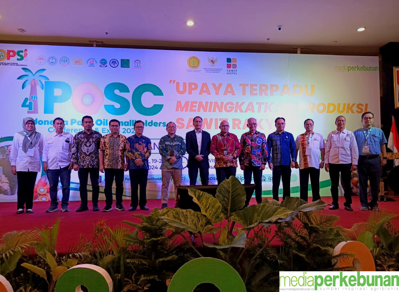 Dihadiri 600 Petani Sawit Rakyat, IPOSC 2024 Resmi Digelar