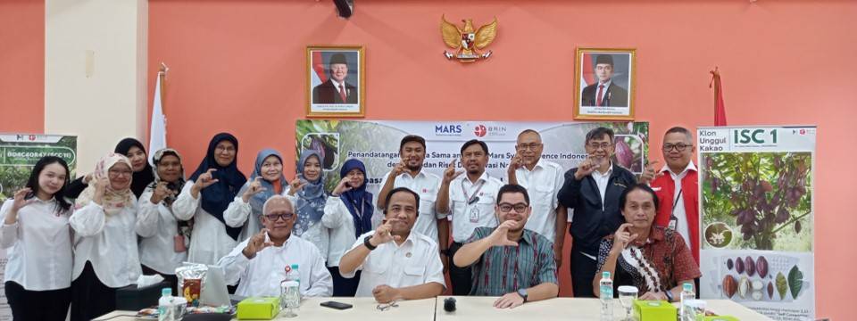 Perkuat Kakao Nasional, Ini yang Dilakukan BRIN dan MARS Symbioscience Indonesia
