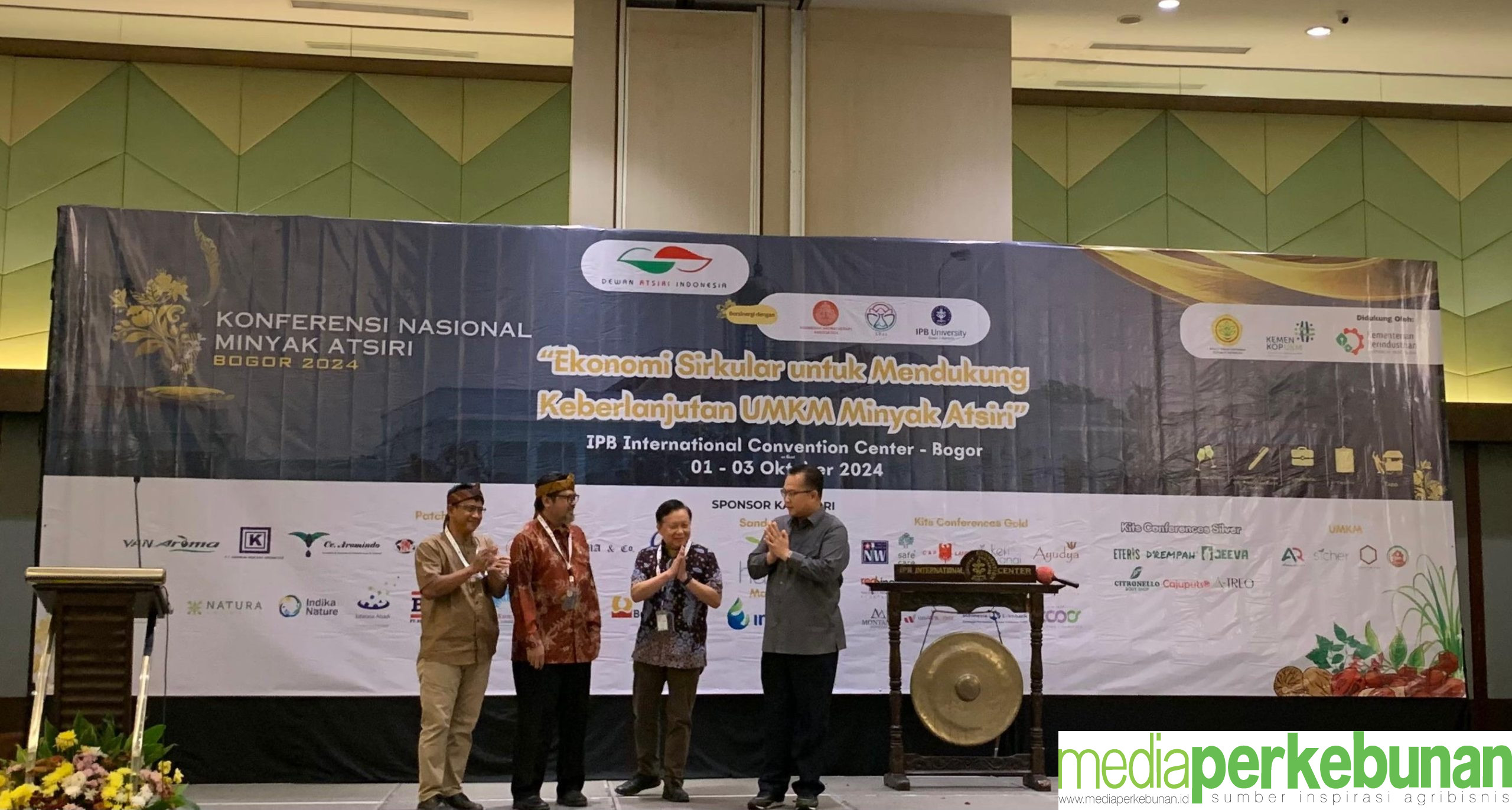 Konferensi Nasional Minyak Atsiri 2024: Dukung Keberlanjutan UMKM Melalui Ekonomi Sirkular