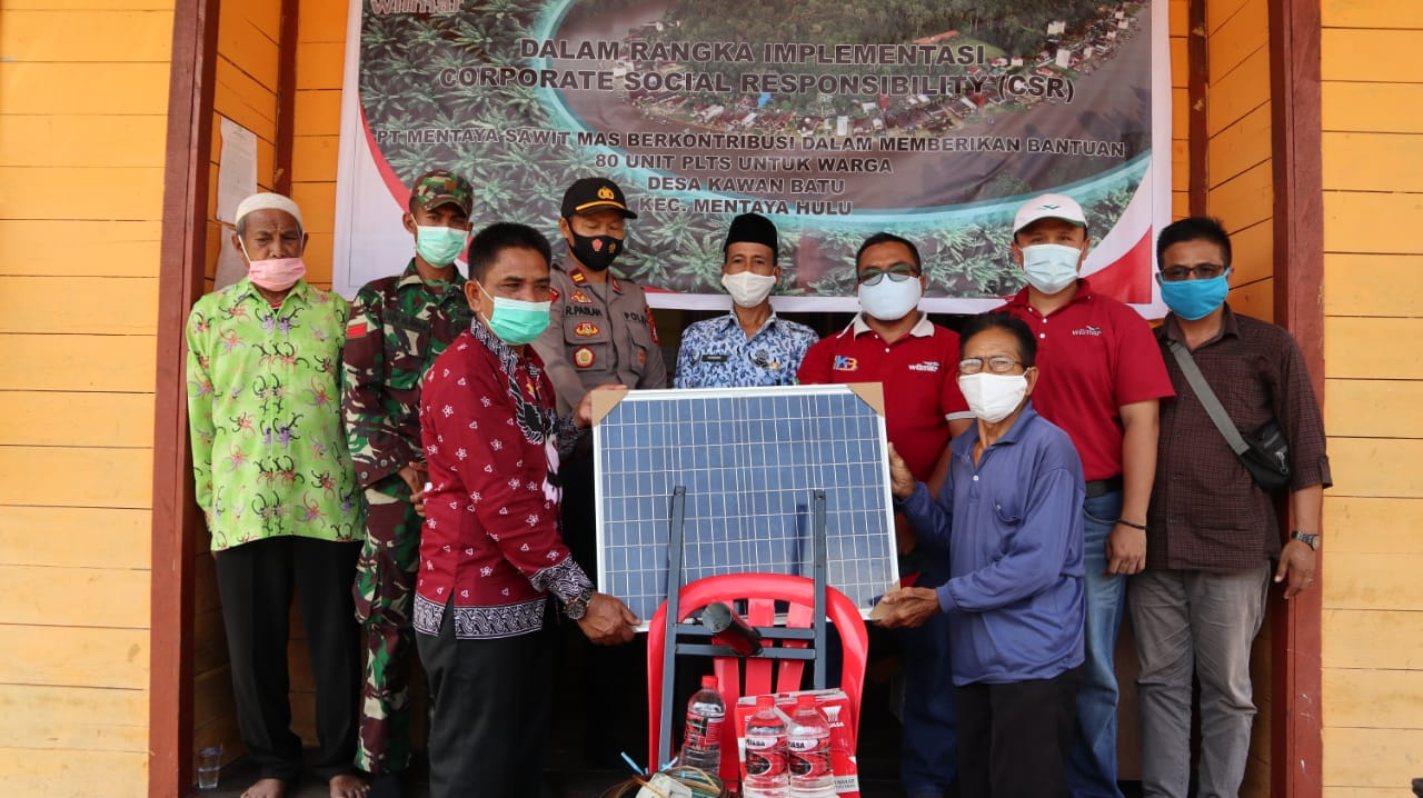 Wilmar Group Lanjutkan Bantuan PLTS